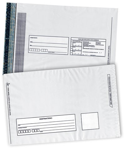 Envelope de Plástico para Correio Sedex em - Envelope Plástico com Lacre Adesivo e Segurança