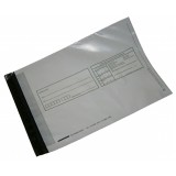 Envelope plástico segurança lacre adesivo em Parelheiros