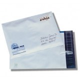 Envelopes de plástico lacre adesivo em